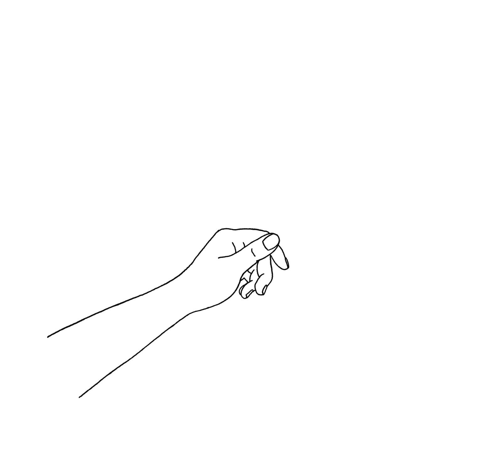Hand illustration